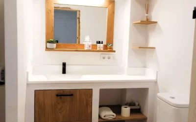 Rénovation d’une salle de bain de style Ibiza à Cunit